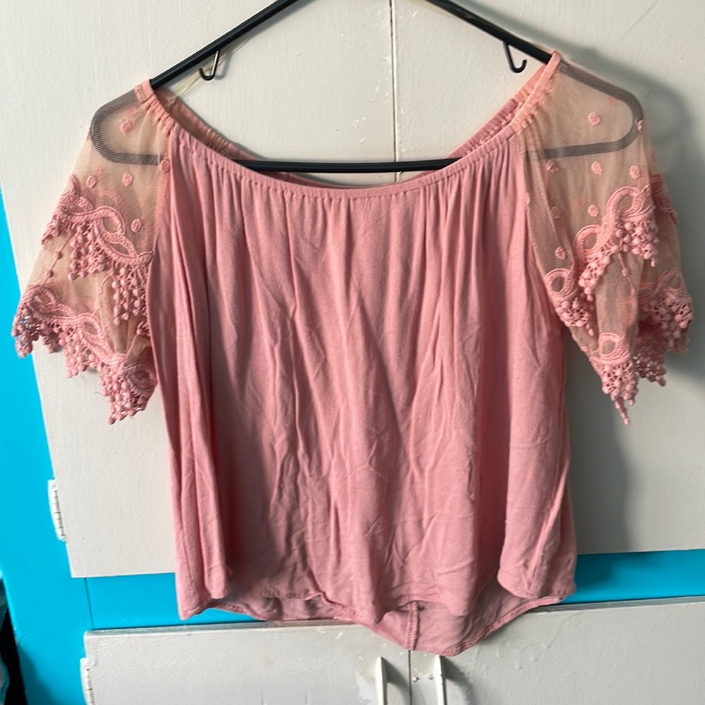Pink shirt
